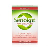 Senokot Max Strength 48 Tablets