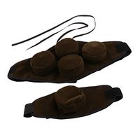 Portable Moxa Box Pouch Moxa Roll Head Belt Bandage for Moxibustion - A