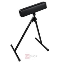 Tattoo Armrest Foldable Foam Pad Arm Bar Leg Rest Studio Stand PVC Leather Adjustable Height from 27 1/2" to 44"