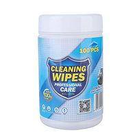 Wendry Disinfecting Screen Wipes,100PCS Screen Disinfecting Cleaning Wipes can Effectively Remove The Fingerprints on The Screen Etc Suitable for Tablets Laptop Notebook Cleaning