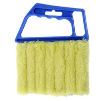 Riforla ⭐⭐⭐⭐⭐ Blind Cleaner Tool,Mini Hand-held Cleaner,Mini-Blind Cleaner,Dirt Clean Cleaner,Venetian Blind Brush Window Air Conditioner Duster Cleaner,Window Venetian Dusting Cleaner Tool (Orange)