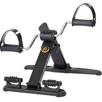 ZAIHW Pedal Exerciser Mini Exercise Bike Foot Peddler for Leg and Arm Rehab Low Impact Under Desk
