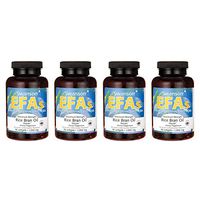 Swanson Maximum Strength Rice Bran Oil Oryzan 1000 Milligrams 90 Sgels (4 Pack)