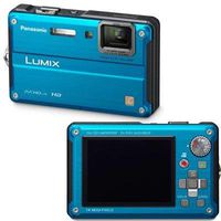 Panasonic Lumix DMC-TS2 14.1 MP Waterproof Digital Camera with 4.6x Optical Image Stabilized Zoom with 2.7-Inch LCD (Blue)