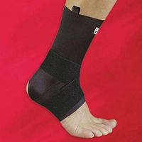 epX Ankle Support with Strap, Compression Ankle Brace with Stabilizing Figure 8 Straps for Sprains, Ligament Instability, & Swelling from Arthritis, Protects Ankle Joint, Breathable Material, X-Large