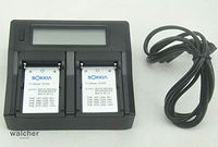 New Dual Charger w/LCD for SOKKIA BDC46 BDC46A BDC46B BDC58 BDC70 BT-L2 Battery