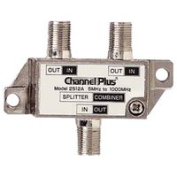 ChannelPlus Linear 2512 channelplus dc & ir passing 2-way splitter/combiner, 1 Pound