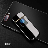 Studyset USB Electronic Lighter Electric Dual Flameless Lighter Torch Rechargeable Windproof Cigarette Lighter