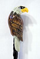 Hand Painted Back Scratcher Bold Eager Bird 18"