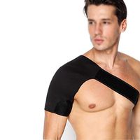 Sports Shoulder Pads, Men and Women Fitness Squat Weightlifting One Shoulder Badminton Basketball Outdoor Sports Shoulder Strap (Color : Left Shoulder, Size : A)