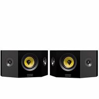 Fluance Signature Series Hi-Fi Bipolar Surround Sound Wide Dispersion Speakers for Home Theater (HFBP)