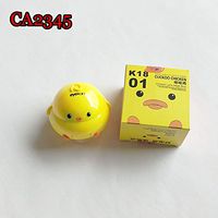 CA2345 Yellow Chicken 3D Cartoon Contact Lens CASE (Yellow)