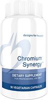 Designs for Health Chromium Synergy - Blood Sugar Support Capsules with TRAACS Minerals Chromium Nicotinate (90 Capsules)