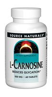 Source Naturals L-Carnosine 500mg - 60 Tablets