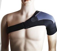 Joint Compression Adjustable Right/Left Shoulder Brace Sports GYM Basketball Fitness Shoulder Protector Armor Brace Wrap Belt Pad Rotator Cuff Injury Dislocation Arthritis Pain Shoulder Support Strap
