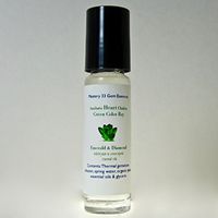 Mastery 33 Anahata • Heart Chakra Green Color Ray Gemessence™ with Helichrysum & Green Myrtle Essential Oils