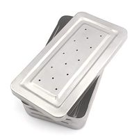 PRECISE CANADA: Instruments Box Perforated Stainless Steel 30x15x6 cm Surgi Instruments