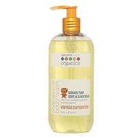 Nature's Baby Organics Baby Shampoo And Body Wash, Moisturizing Tear Free Baby Shampoo All- Natural Baby Wash With Organic Ingredients, No Sulfate or Paraben, Vanilla Tangerine, 16 oz ea, 2 Pack