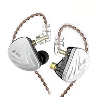 KZ AS16 in Ear Monitor Earphone Pure 8 Balanced Armature Drivers Per Side, KINBOOFI KZ Stage Monitor Earphone High Fidelity Earbuds Headphone (Black No Mic)