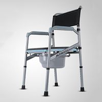 Tx Chair Bath Chair Collapsible Height Adjustable Pregnant Women Old Man Potty Chair Sturdy Waterproof