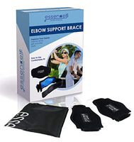 Tennis Elbow Straps for Tendonitis Treatment, Golfers Elbow Support with Compression Pad, Ulnar Nerve Tendinitis Pain Relief, Protector for Man and Woman 2 Braces+ Drawstring Carrying Bag