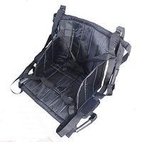 Patient Lift Transferring Belt Board Emergency Evacuation Chair Wheelchair Full Body Medical Lifting Sliding Sling Transfer Belt Mat for Seniors,Handicapped,Elderly,Bedridden (Chair Shape Padded)