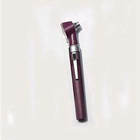 JILK-SJDF Wang Fiber Optic Otoscope Pocket Size Washable Speculum Reusable Ear Care Physician Approved Home Diagnostic -Purple