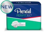 Incontinent Brief Prevail Per-Fit360 Tab Closure X-Large Disposable Heavy Absorbency (#PFNG-014-BG, Sold Per Bag) by Prevail