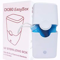 MR.A Portable Uv Light Menstrual Cup Sterilizer for Lena Cup or saalt Soft Cup - Two Mins for sterilizing The Diva Cup or Flex Cup Any Menstrual Cups - Auto Period Cup kit for Lunette Menstrual Cup