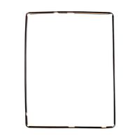 Group Vertical Replacement Display Bezel Compatible with Apple iPad 3, 4 (Black) Includes Adhesive (A1416, A1430, A1403, A1458, A1459, A1460)