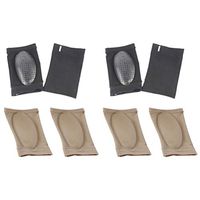 Healifty Gel Arch Support Sleeve Foot Arch Socks for Pain Relief 2 Pairs