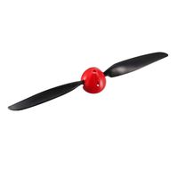 uxcell RC Folding Propellers 11x6 Inch Spinner Size D44xH43mm 3mm Motor Shaft Dia. 2-Vane for Airplane Helicopter Toy Nylon