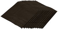 Jubilee 3-Ply Cocktail Beverage Napkins, 80 Count, Black