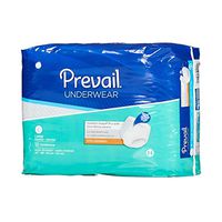 Prevail - Extra - Adult Absorbent Underwear Prevail - Extra Pull On Large Disposable Moderate Absorbency - 72/Case - McK