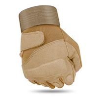 Half Finger Outdoor Sports Gloves Men's Cycling Fitness Gloves Spring and Autumn Outdoor Equipment Multicolor Optional (Pair) (Color : Beige A, Size : M)