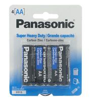 Panasonic Super Heavy Duty Batteries "AA" UM-3NPA - 3 x 4 Pack