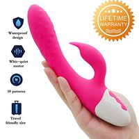 Electric Dual Motor Halo Massger,USB Rechargeable Quiet with 10 Powerful Speed Mode for Womeen Pleasure