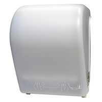 Palmer Fixture TD020103 Hands Free Auto-Cut Roll Towel Dispenser44; White Translucent