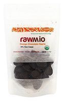 Rawmio Orange Chocolate Hearts 2 oz 57 g