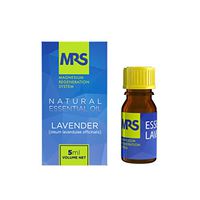 Lavender Essential Oil, Calmness and Relief, Great for Muscle Pain, Pure Natural 100% Finest Grade Organic, for Bath Massage and Aromatherapy, Oleum Lavandulae Officinalis, 5 ml, by MRS