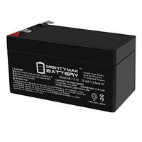 Mighty Max Battery 12V 1.3AH Replacement for Data Shield SS400 + 12V 1Amp Charger Brand Product