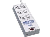 Tripp Lite 6 Outlet Surge Protector Power Strip, 6ft Cord, Right-Angle Plug, $50,000 Insurance (TR-6)