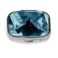 Star Wars Travel Pill Boxes Organizer，Pill Box Waterproof Pill Dispenser Home Supplement Holder Portable Vitamin Airtight Pill Container Daily Medicine