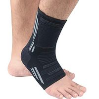 SUHAPPY 1pc Ankle Support Braces Anti-Slip Compression Foot Protective Sleeve Sports
