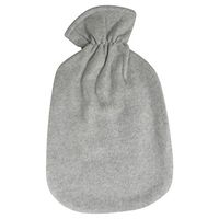 Acqua Sapone Silver Gray Fleece Plushie Cover for 67.62 Ounces Fashy Bottle (Bottle Not Included)