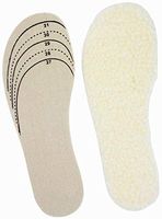 Nument Children Cotton Canvas Shoes Insole Berber Fleece Warm Insole for Spring Autumn Winter Free Cut 1 Pair