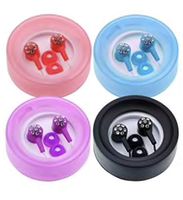Blue Jewel Earbuds with Case