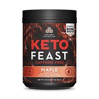 Ancient Nutrition KetoFEAST Powder, Maple, 15 Servings - Keto Diet Meal Replacement with Ketogenic Superfoods for Ketosis and Energy