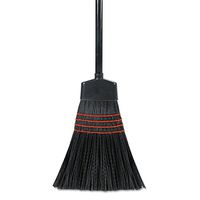 Boardwalk BWK916P Maid Broom, Plastic Bristles, Wood Handle, 54" Long (Case of 12)