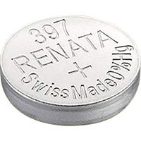 Renata Silver Oxide Watch Battery For Renata 397 Button Cell